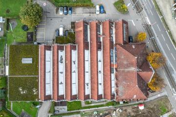Anblick aus der Vogelperspektive